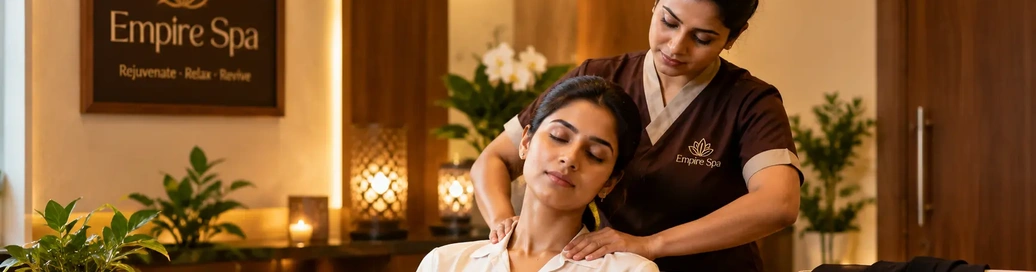 Massage for office employees in Marol at Empire Spa