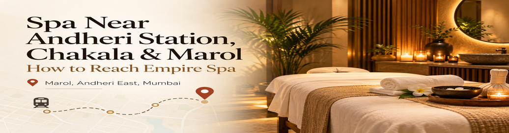 Spa near Andheri Station – luxury spa massage room at Empire Spa in Marol, Andheri East, Mumbai