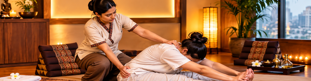 Thai massage in Marol at Empire Spa.