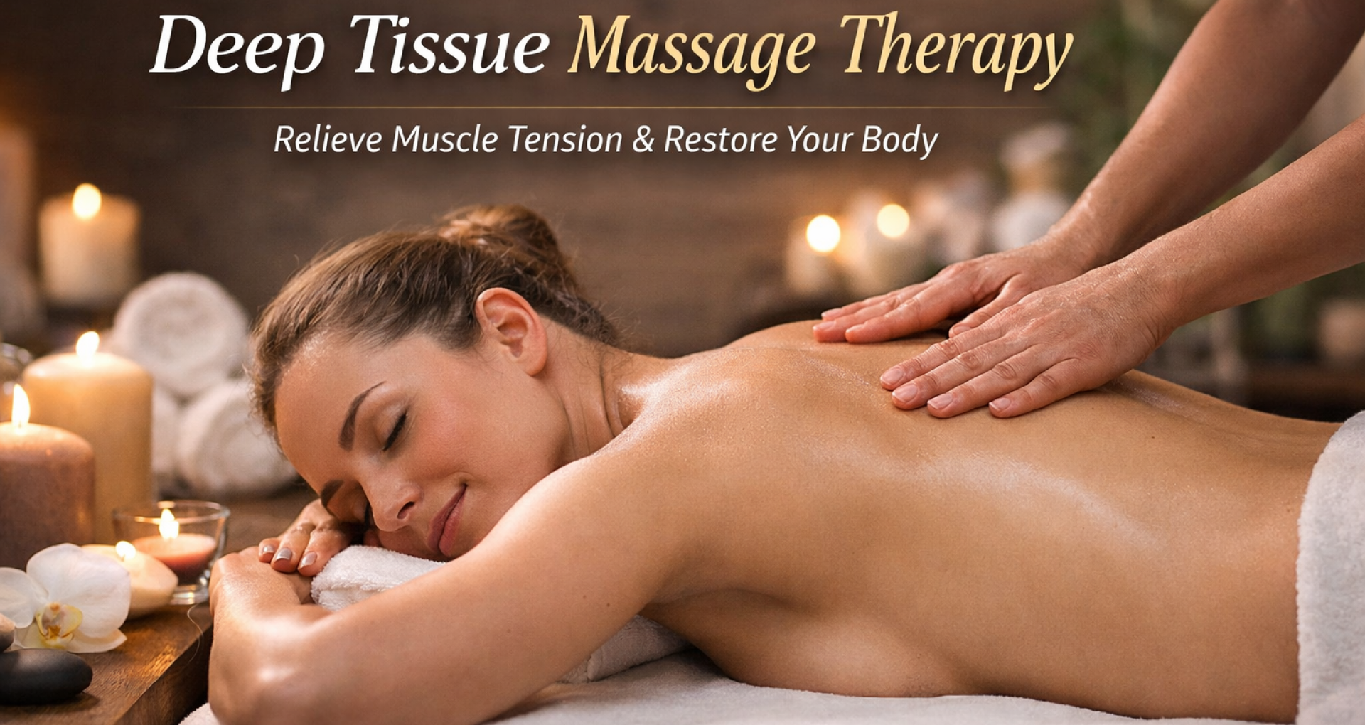 Deep tissue massage therapy in Andheri, Mumbai at Empire Spa