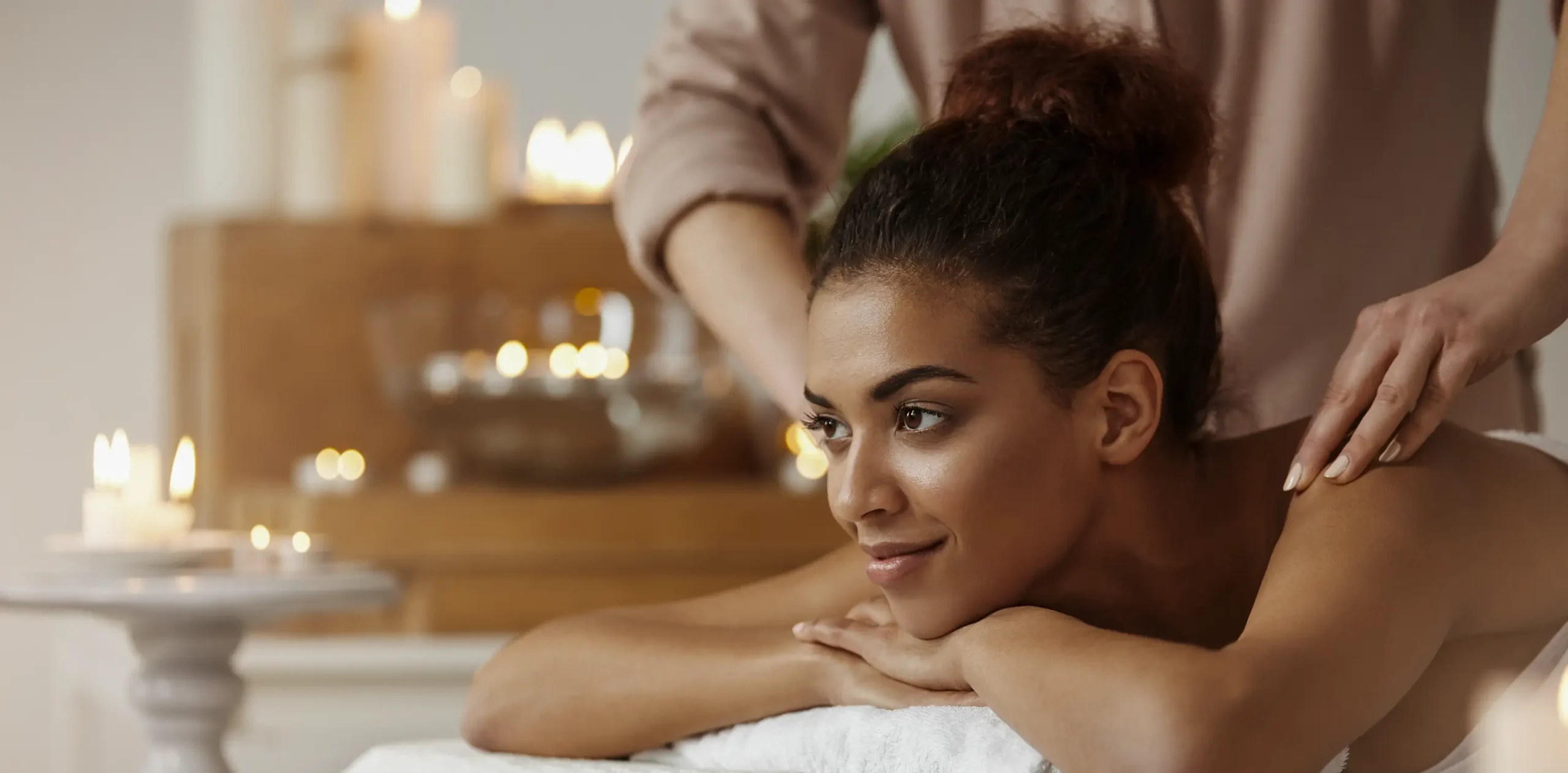 Empire Spa massage therapy room in Andheri