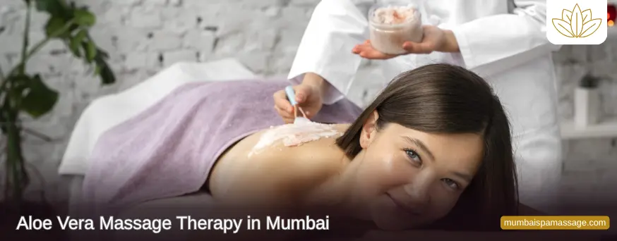 Aloe Vera Cream Massage therapy at Empire Spa Andheri